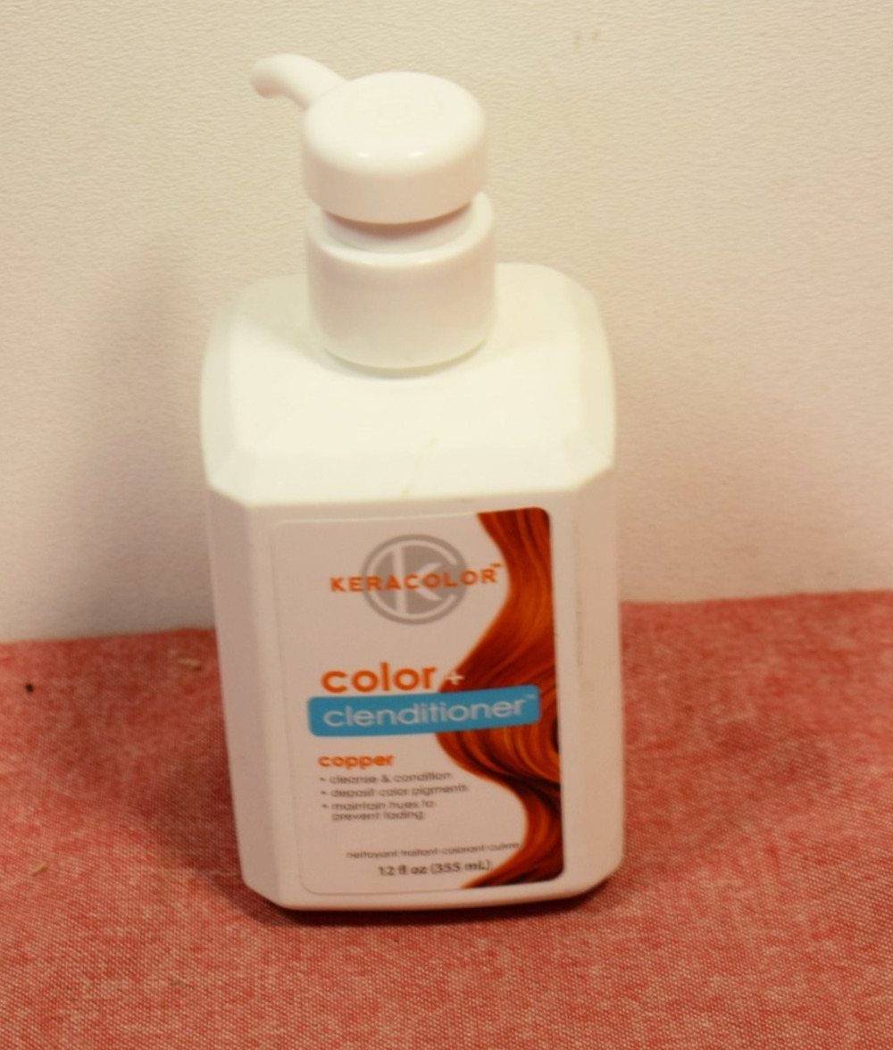 Keracolor Color + Clenditioner Temporary Hair Color Copper 12 fl oz